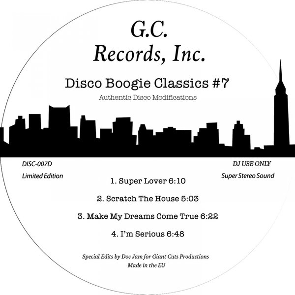 Various Artists / Disco Boogie Classics Vol 7 Various Artists / Disco Boogie Classics Vol 7
