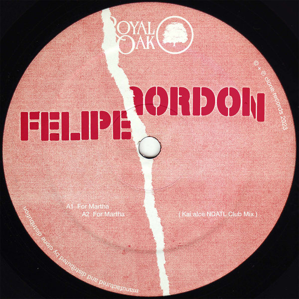 Felipe Gordon / For Martha (Kai Alce NDATL Remix)